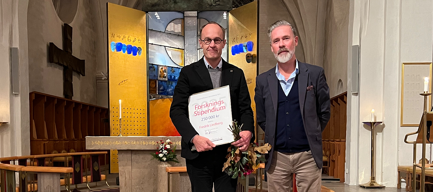 Fredrik Liedberg och Sven Johannesson.